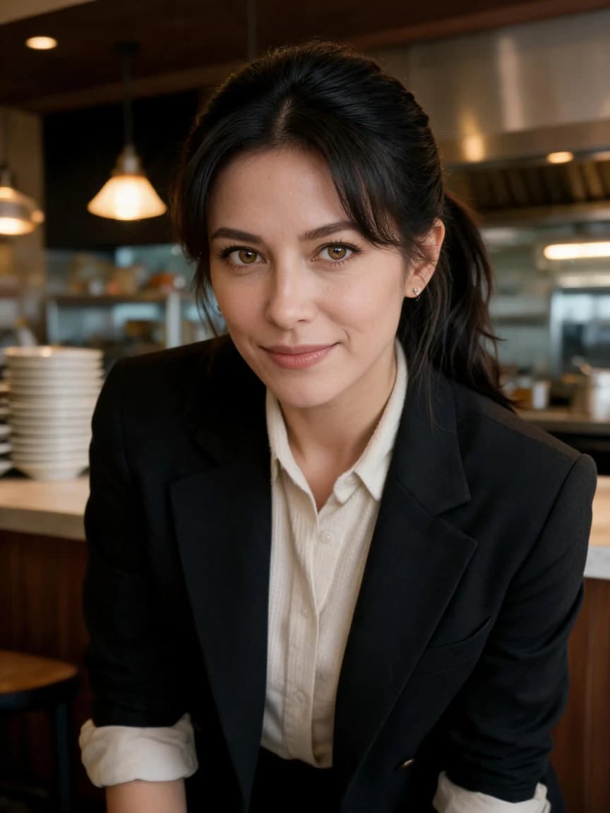 Cen Yue，restaurant manager · Restaurant After Hours · Reconciliation 057