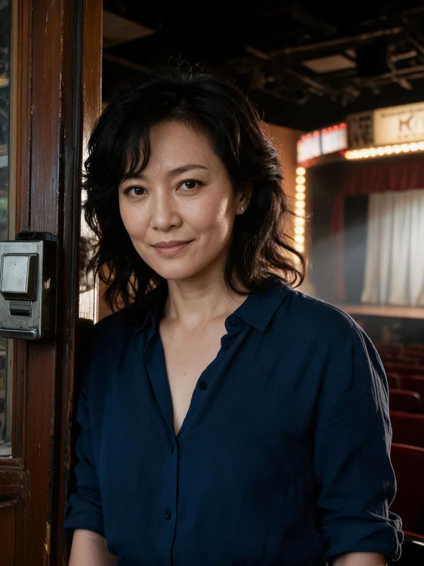 Lin Zhi，old-cinema operator · Cinema in the Old District · Distance 068