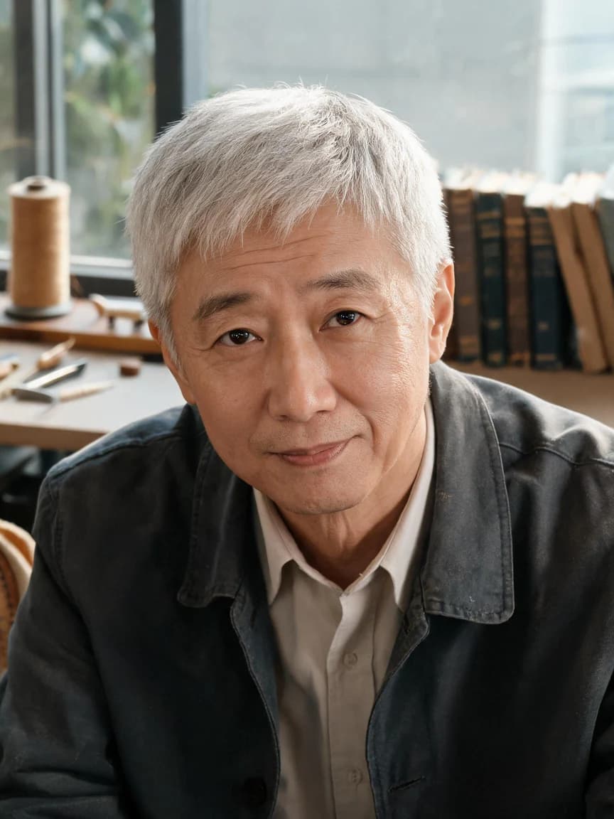 Zhou Yan，Retired bookbinder · The Quiet Café · Invitation 075