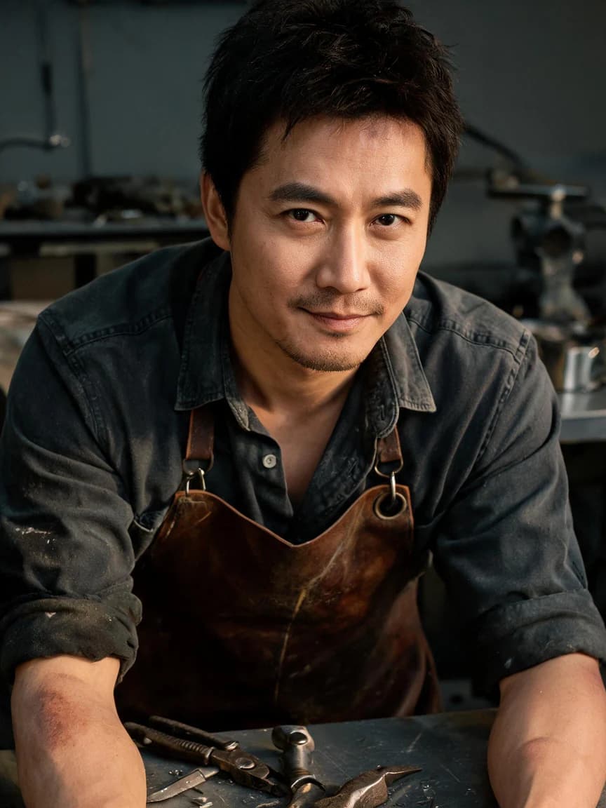 Gu Lin，metal craftsman · The Weekend Exhibition · Invitation 076