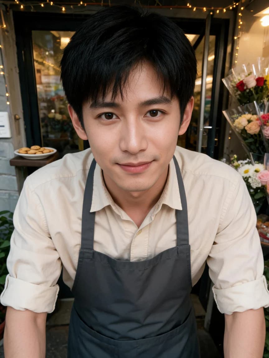 Lin Zhou，neighborhood restaurateur · The Corner Florist · Invitation 077