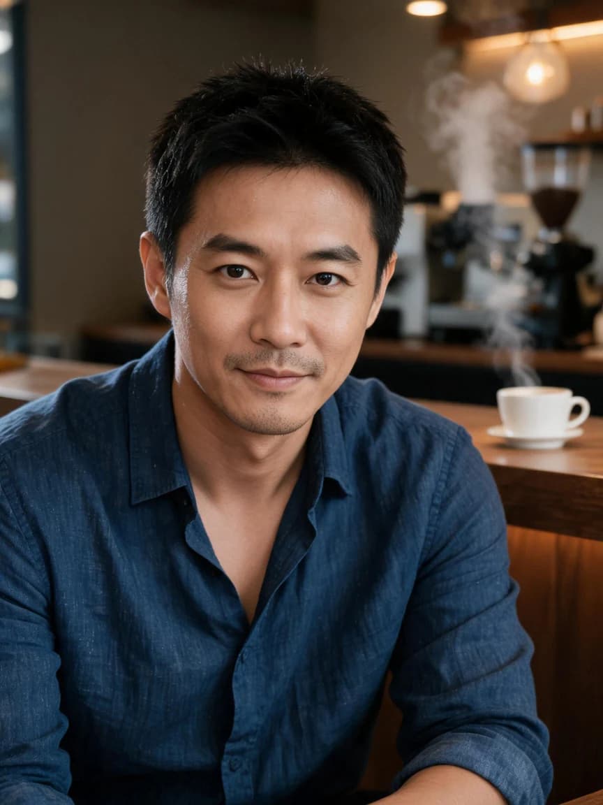 Lin Du，café owner · The Quiet Café: Promise 087