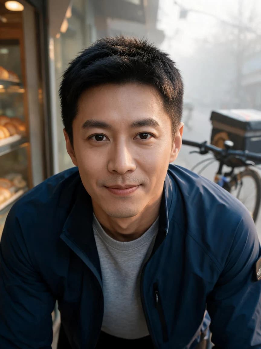 Cheng Zhi，breakfast courier · The Morning Bakery: Promise 096