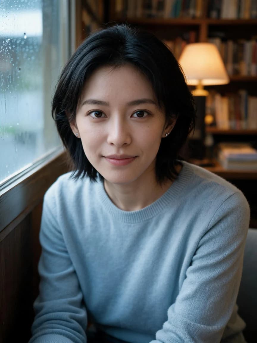Cheng Ning，bookshop owner · The Bookstore After the Rain: Choice 109