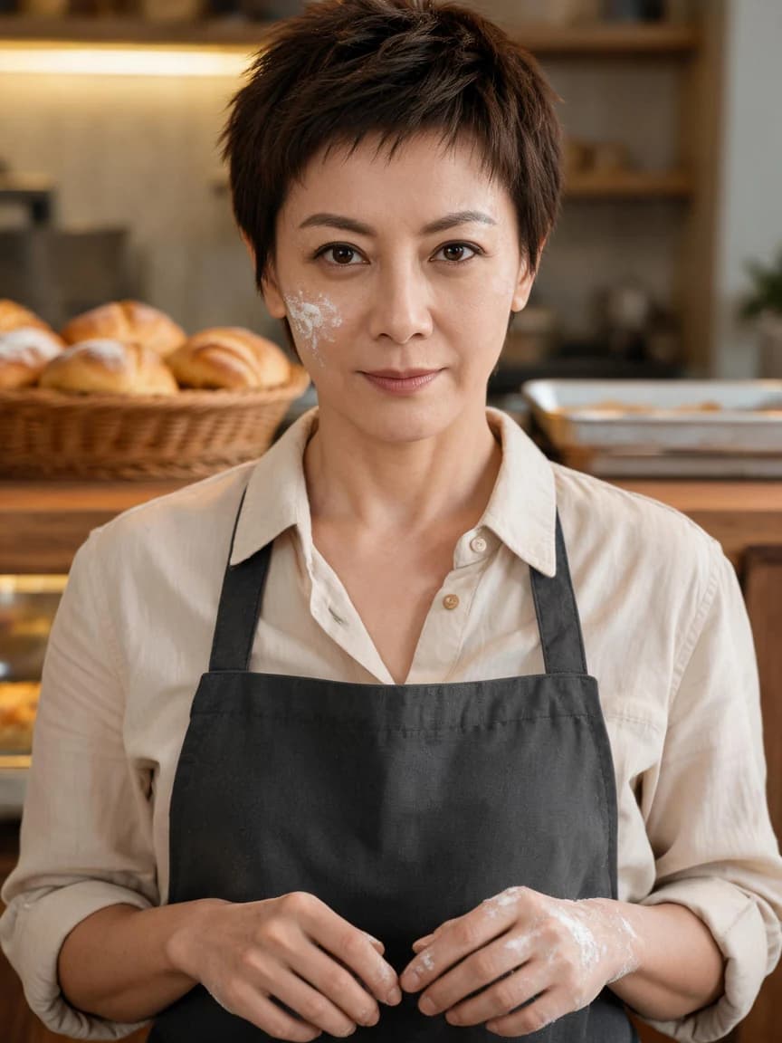 Ye He，bakery co-owner · Morning at the Bakery · Choice 120