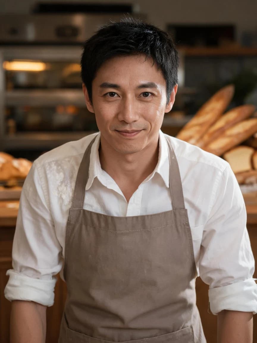 Xu Chuan，baker · Morning at the Bakery · Choice 120