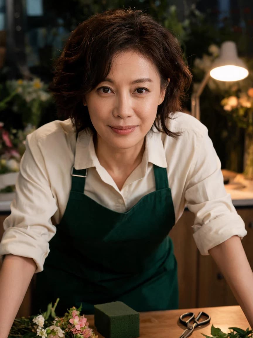 Su He，corner florist · The Corner Flower Shop: Goodnight 125