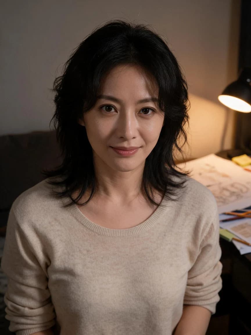 Ye Ning，home editor · The Living Room Under the Lamp: Goodnight 126