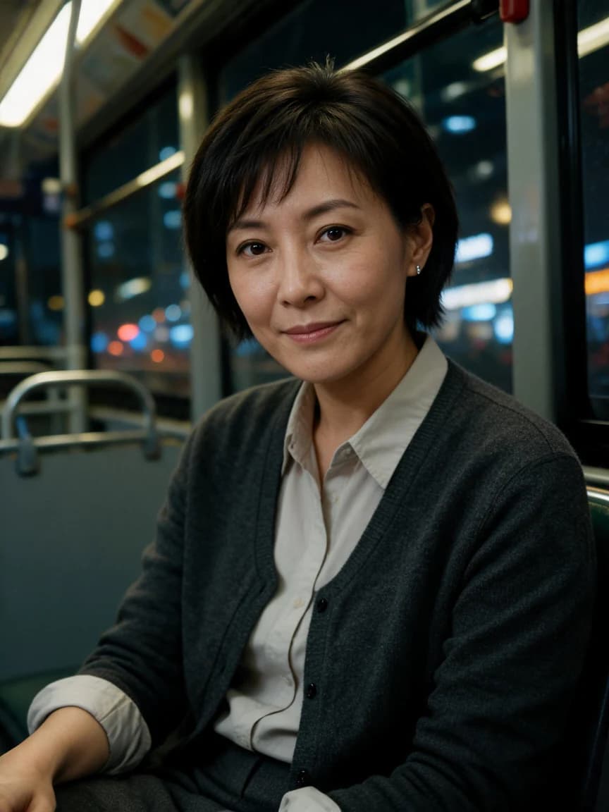 Lin Rui，night-shift editor · The Last Bus · Reunion 134