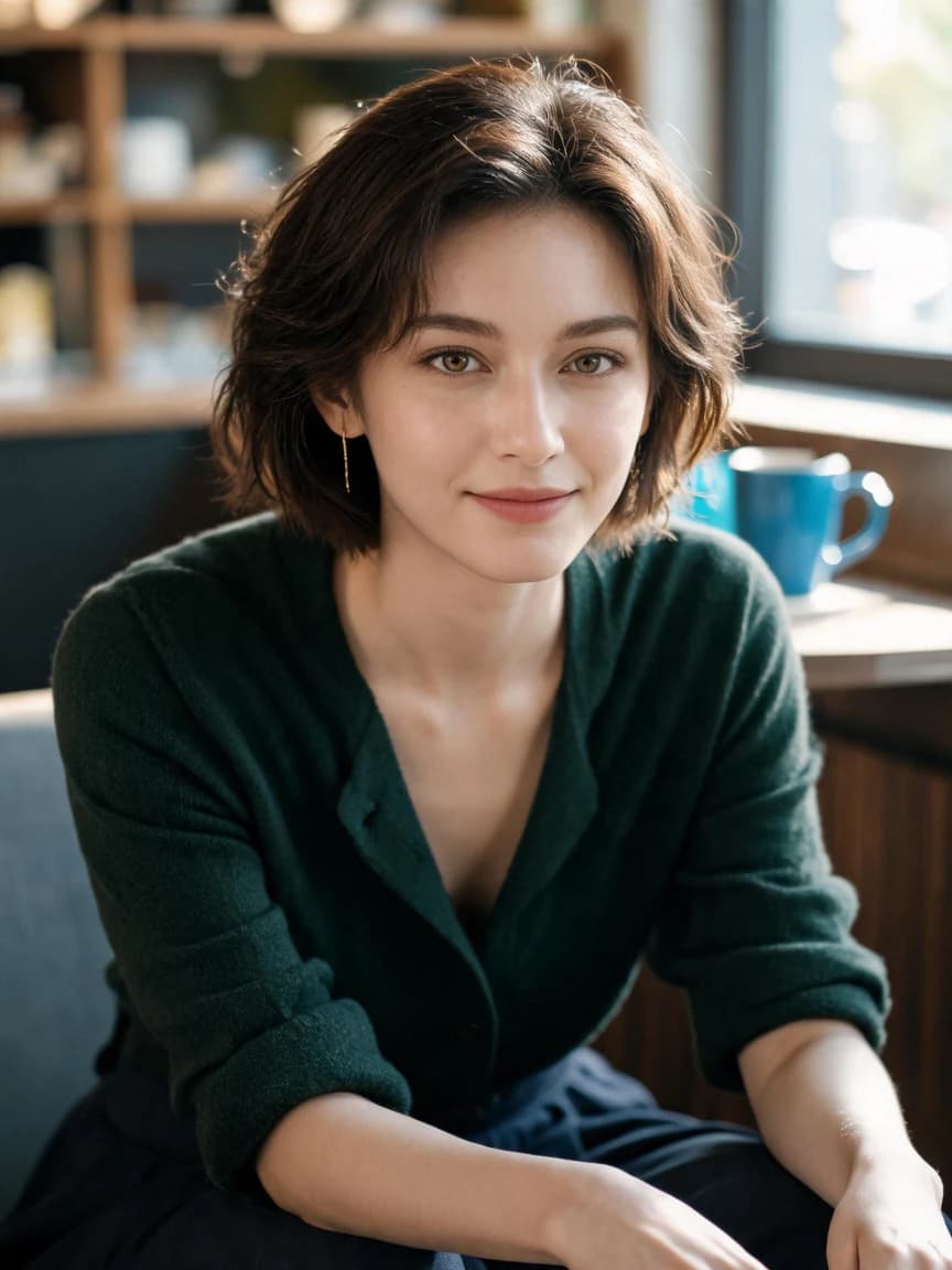 Qiao An，café owner · The Quiet Café · Reunion 135