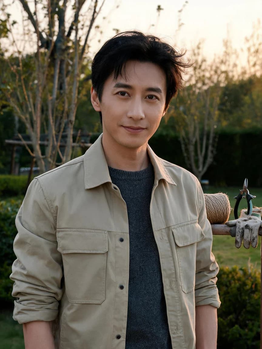 Boyan，community garden gardener · The Park at Dusk · Reunion 142
