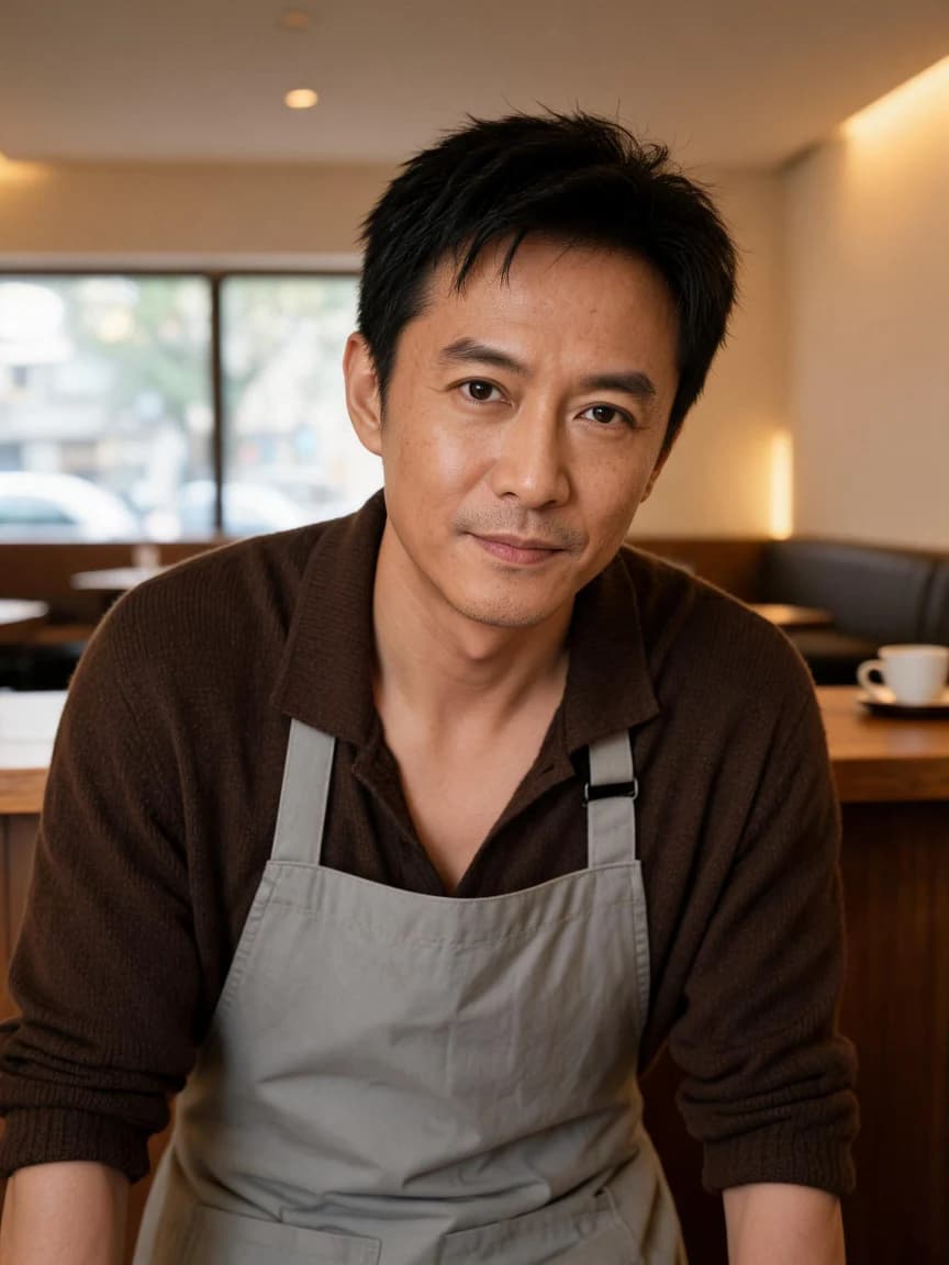 Shen Du，café owner · Quiet Cafe · Letter 147
