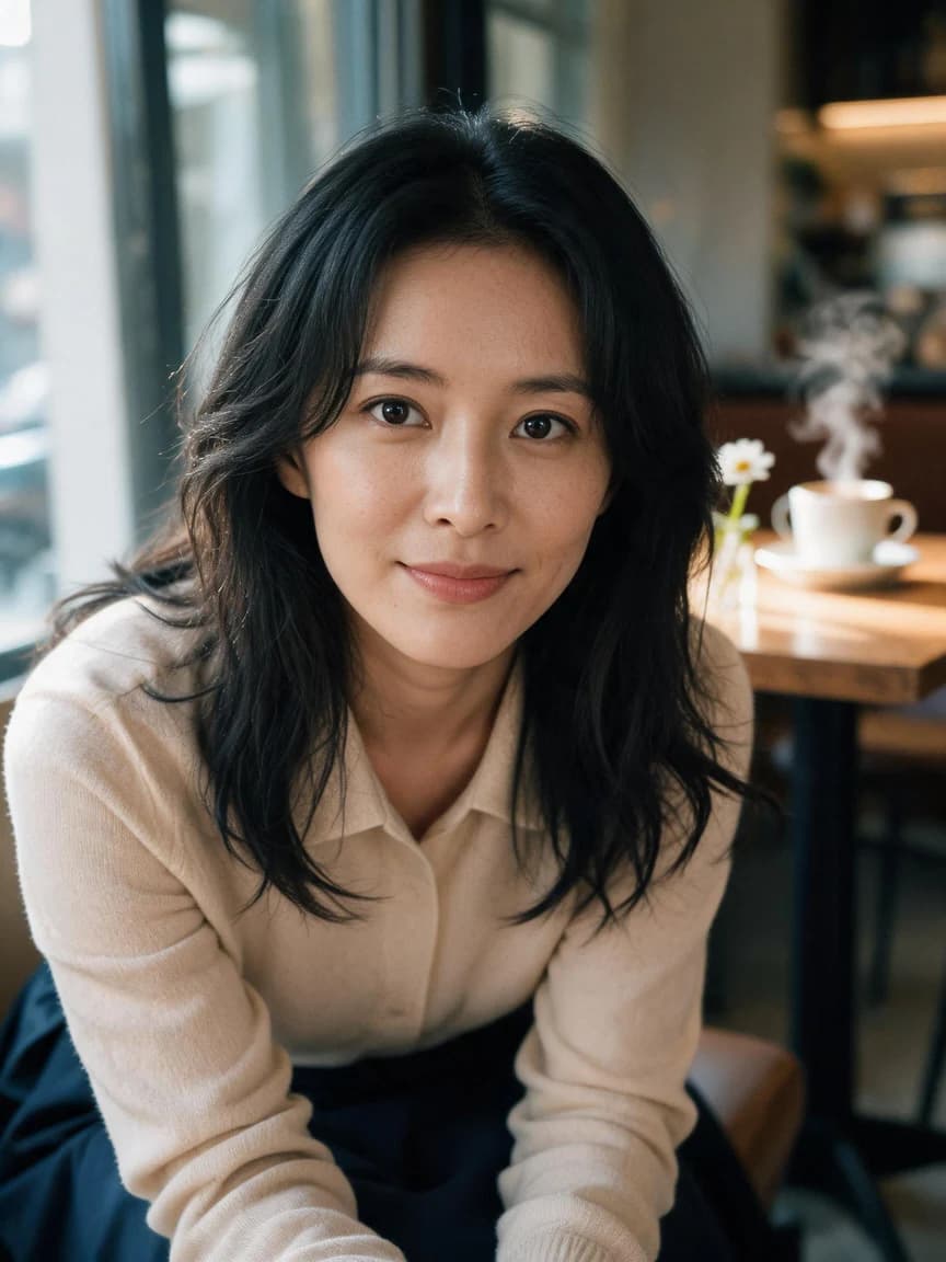 Jian He，freelance translator · A Quiet Café · Keeping the Date 159