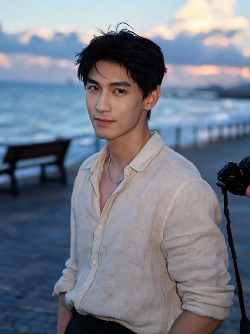 Song Yuan，coastal photographer · The Seaside Bench · Keeping the Date 163