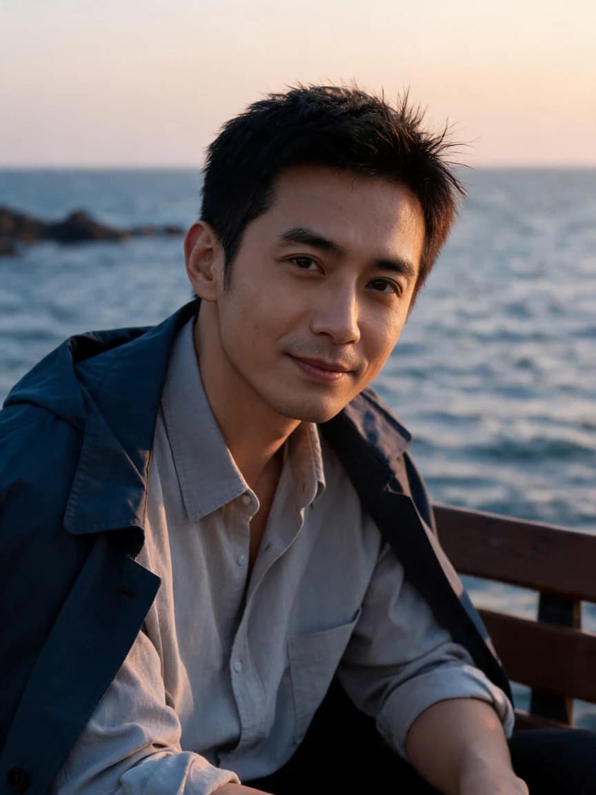 Cheng Dong，electrical engineer · Seaside Bench · Confession 175