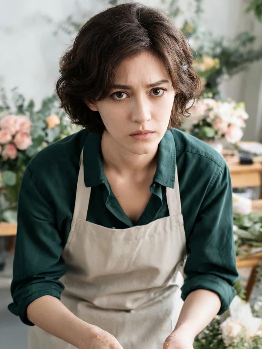 He Ning，florist · Corner Flower Shop · Reconciliation 185