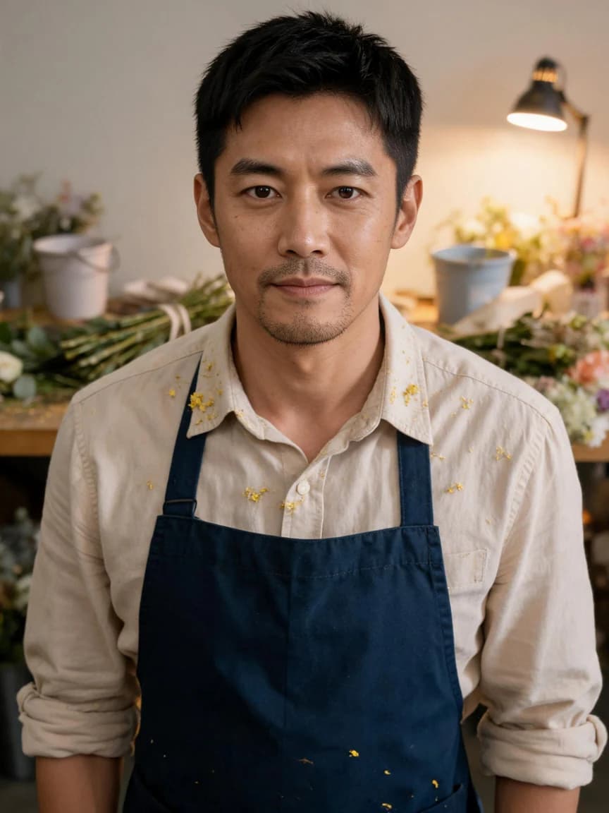Zhou Yan，flower shop owner · Corner Flower Shop · Reconciliation 185
