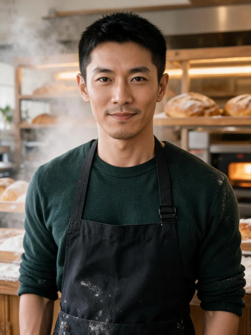 Xu Jing，baker · Early Morning Bakery · Reconciliation 192