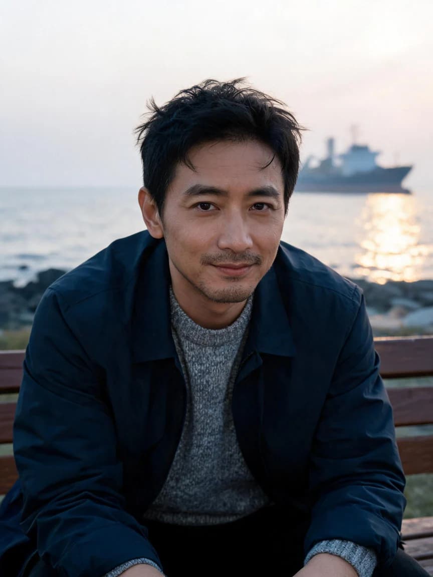 Jiang Ce，ship engineer · Seaside Bench · Invitation 211