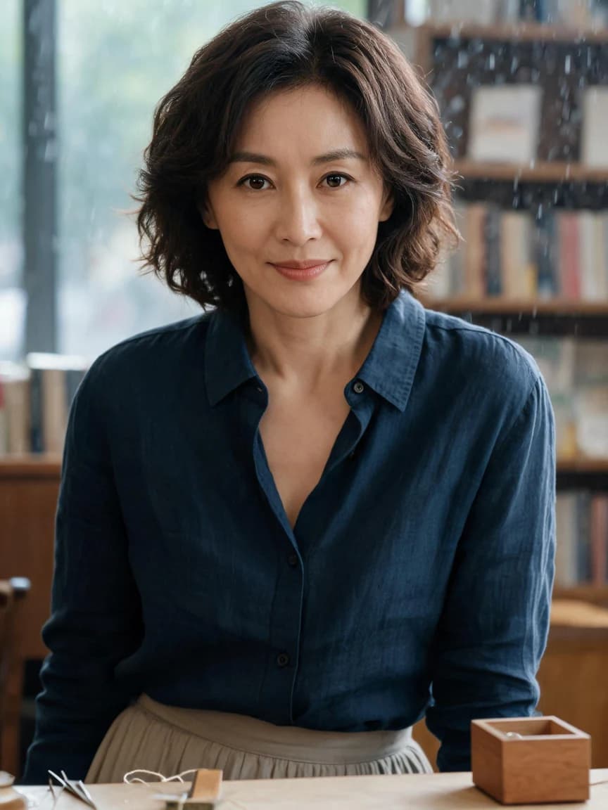 Lin Rui，book restorer · Bookstore After the Rain · Agreement 217
