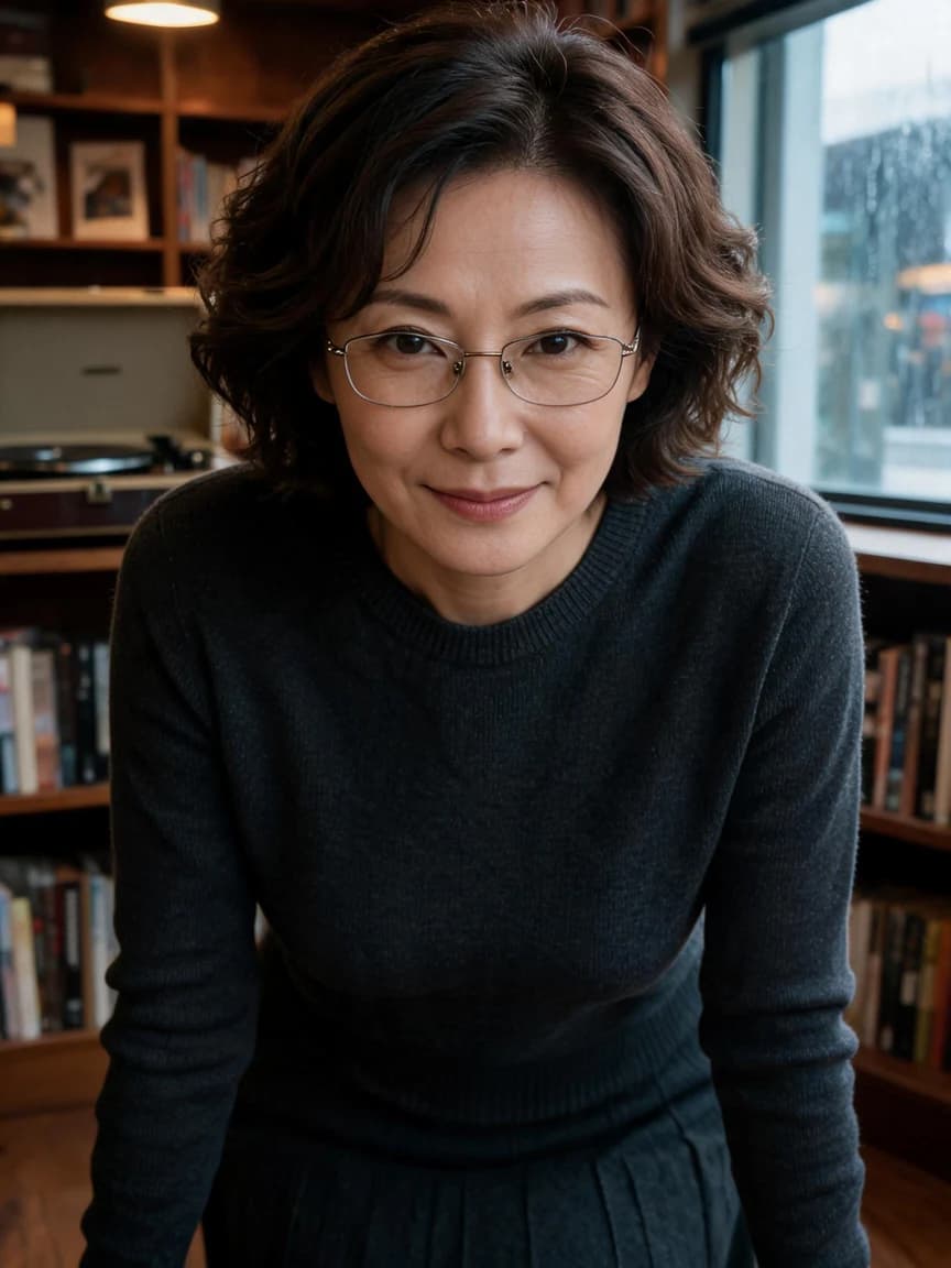 Ye Ning，rare-book sorter · Bookstore After Rain · Echo 229