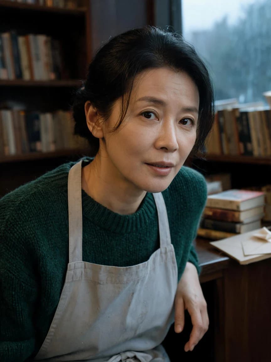 Yu Ning，Used-book clerk · Bookstore After the Rain: Choice 241