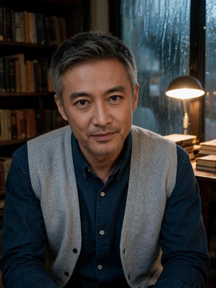 Mo Yan，book conservator · Bookstore After the Rain: Choice 241