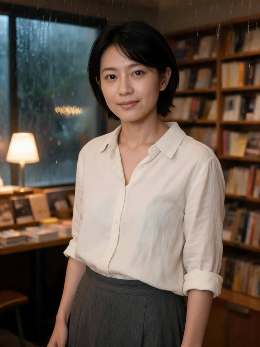 Xu Zhi，bookshop owner · Bookstore After the Rain: A Letter 277
