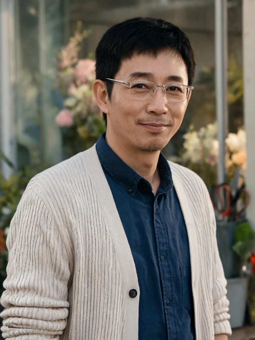 Zhou Yu，packaging designer · The Corner Flower Shop: Letters 281