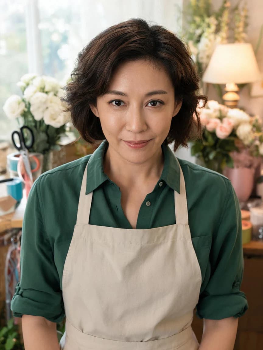 He Ran，flower shop owner · The Corner Flower Shop · The Meeting 293