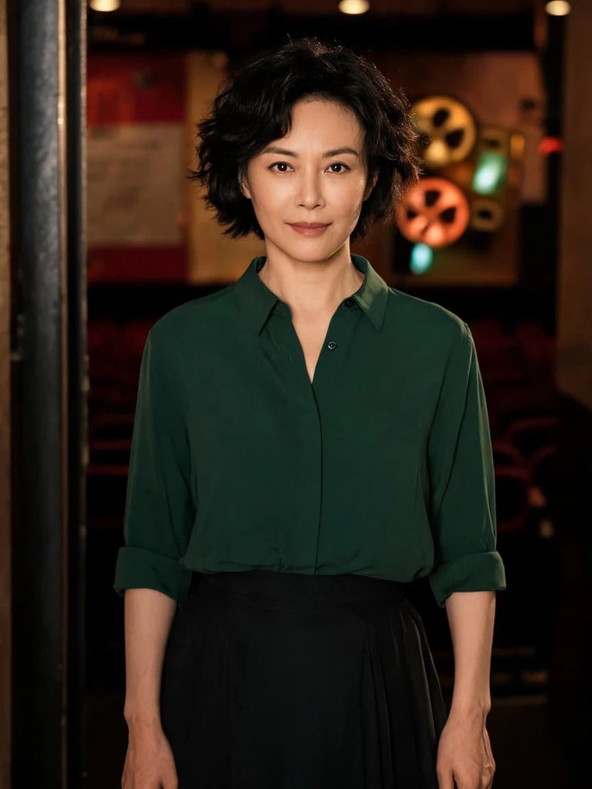 Qin Cheng，old cinema manager · The Old Town Cinema: Distance 332