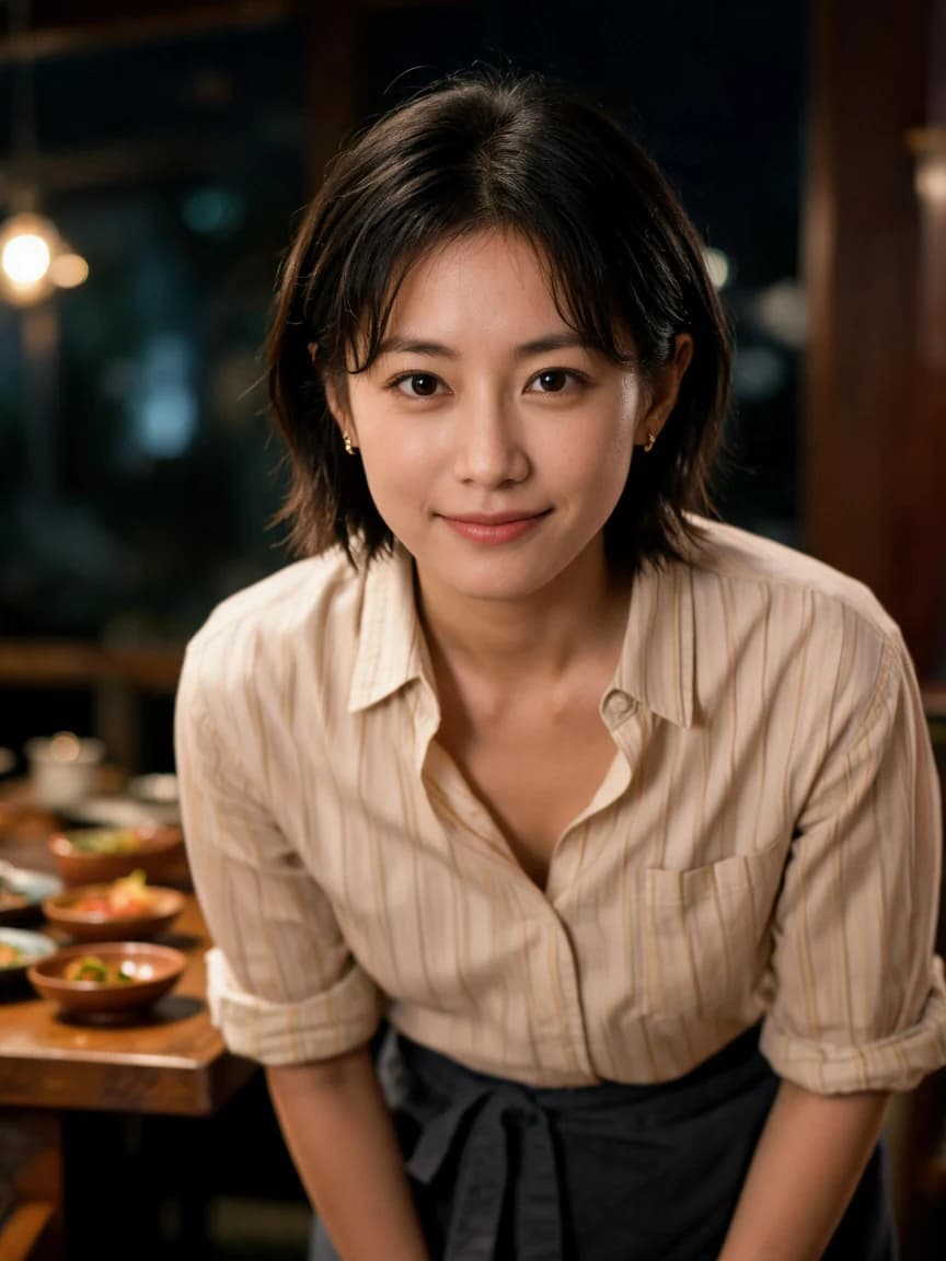 Lin Yue，restaurant owner · After-Hours Restaurant: Invitation 345