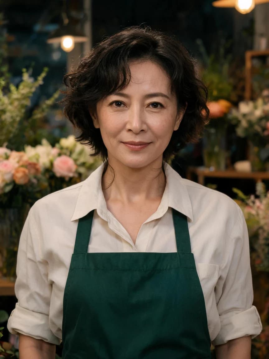 Yu Zhi，flower shop owner · Corner Flower Shop: Good Night 389