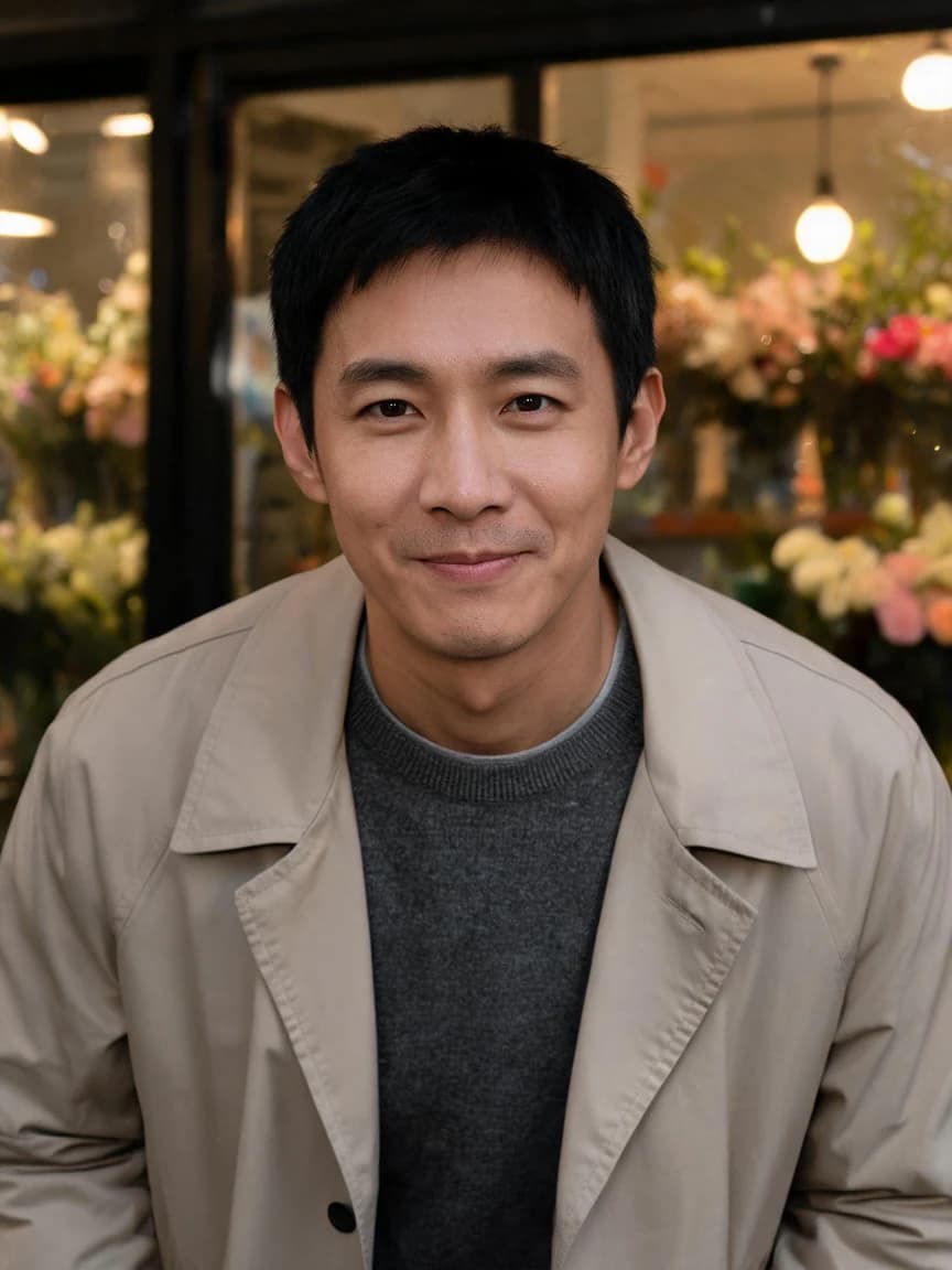 Song Yuan，regular florist customer · Corner Flower Shop: Good Night 389