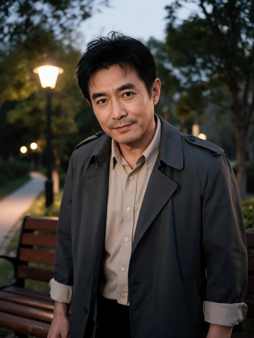 Mo Xu，old friend · The Park at Dusk: Good Night 394