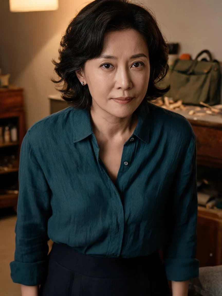 Tao Rong，ceramics teacher · The Living Room Under the Lamp · Reunion 402
