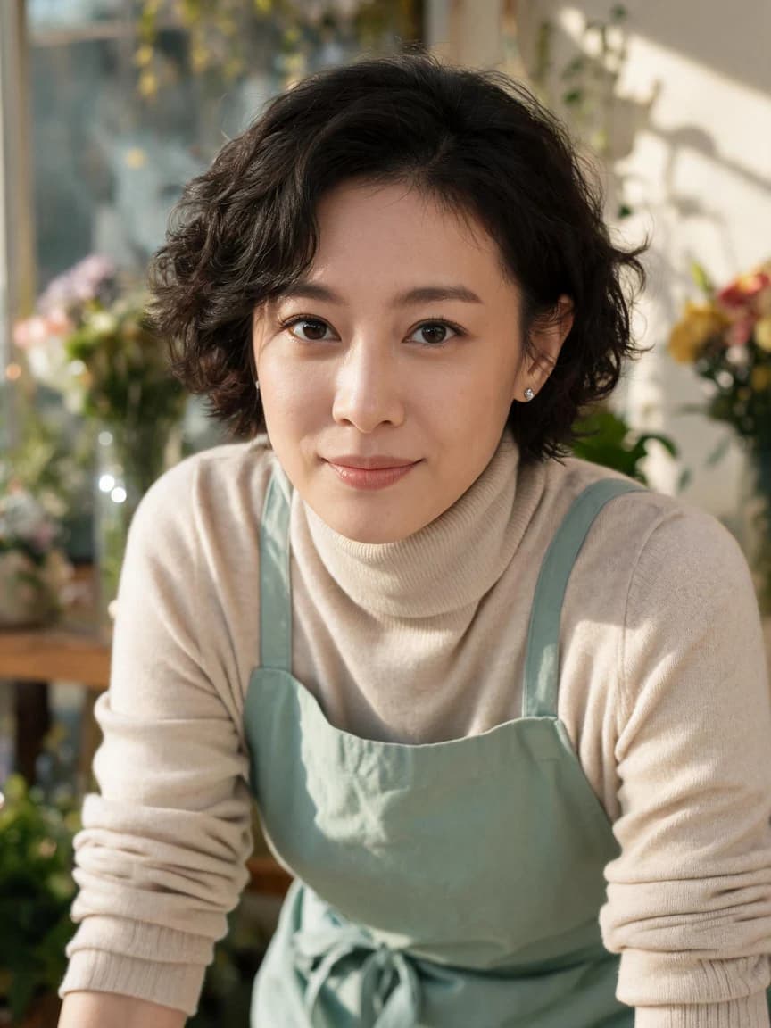 Lu Jin，flower shop owner · The Corner Florist: Letter 413