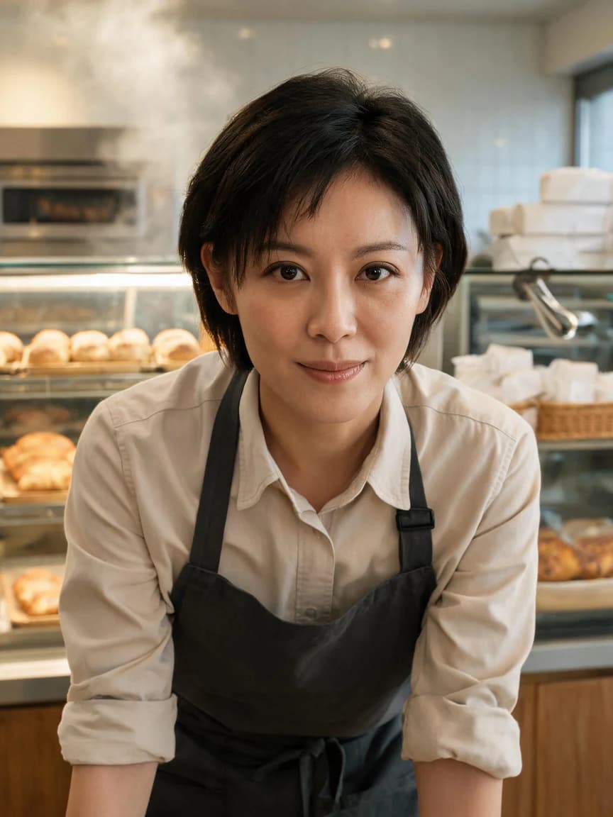 Gu He，bakery manager · Morning Bakery: Reconciliation 456