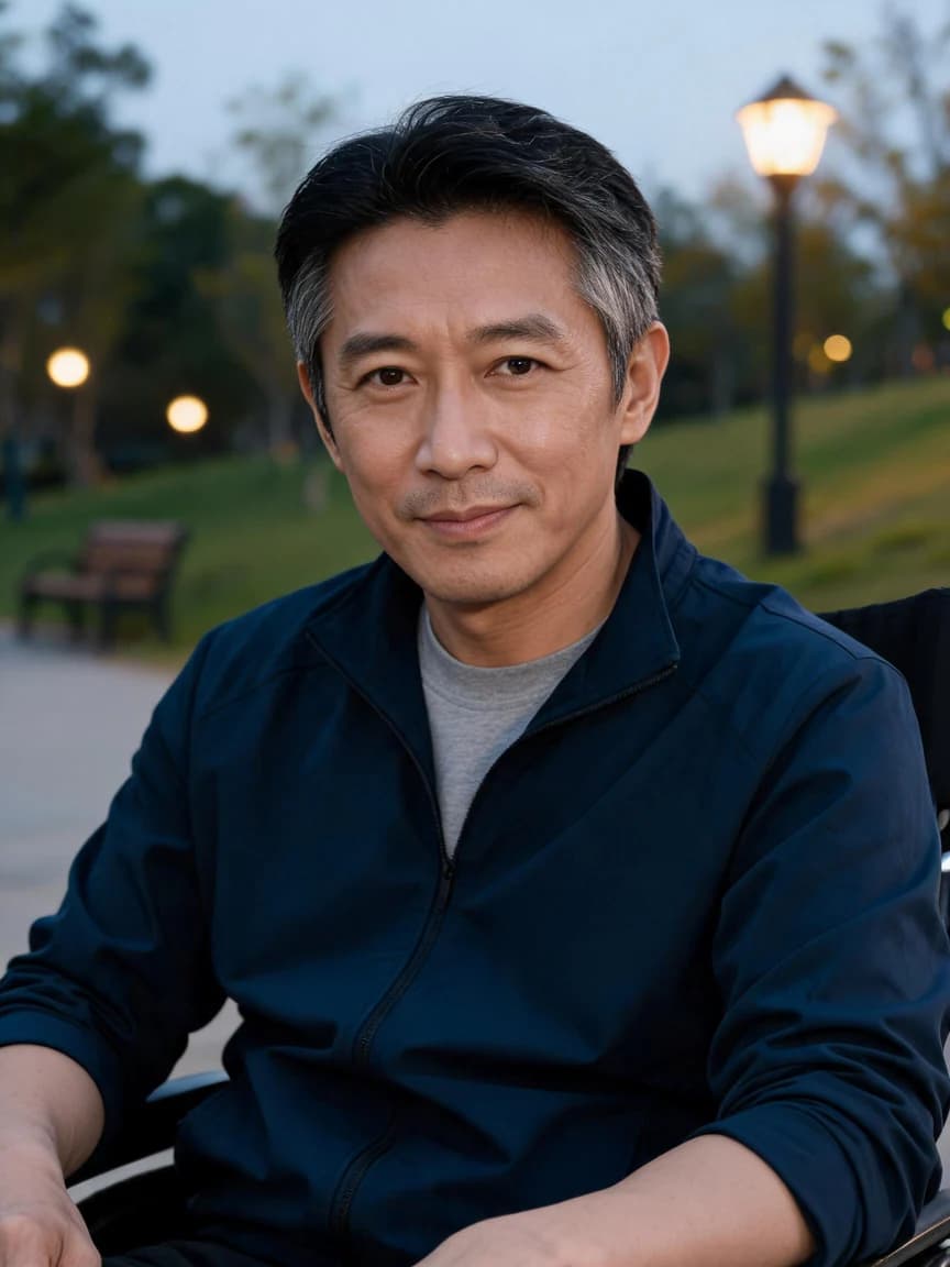 Xu Yue，Wheelchair athlete · The Evening Park · Invitation 478