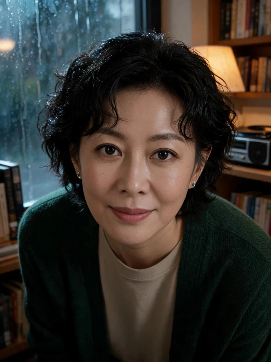 Lin Qing，bookstore editor · Bookstore After the Rain · Echo 493