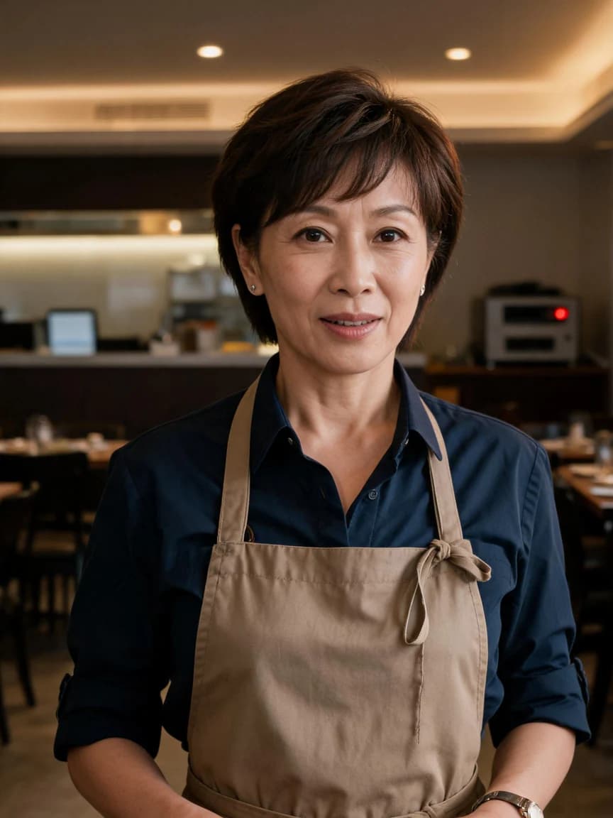 Jiang Ning，restaurant floor lead · Restaurant After Hours · Echo 501