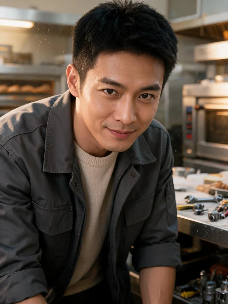 Xu Du，repair technician · The Morning Bakery · Echo 504