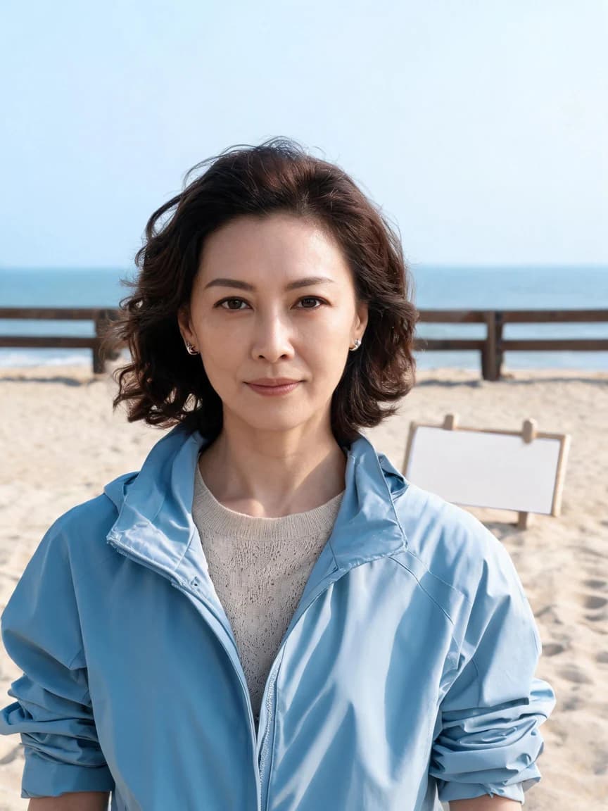 Qin He，coastal cleanup volunteer · The Seaside Bench: Letter 547