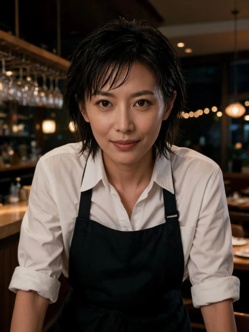 Qi Yin，Restaurant note-keeper · The Restaurant After Work: Letter 549