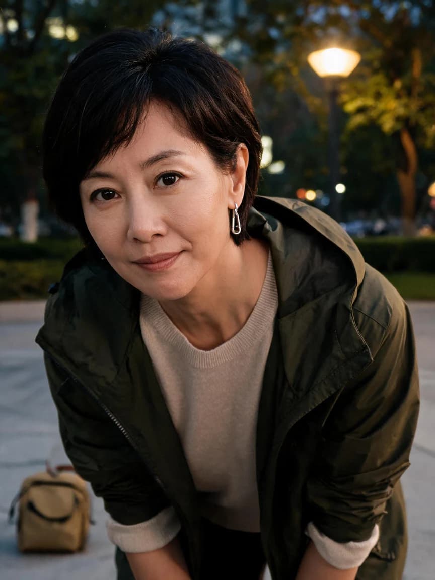 Duan Ning，city hiking leader · The Park at Dusk · Confession 574
