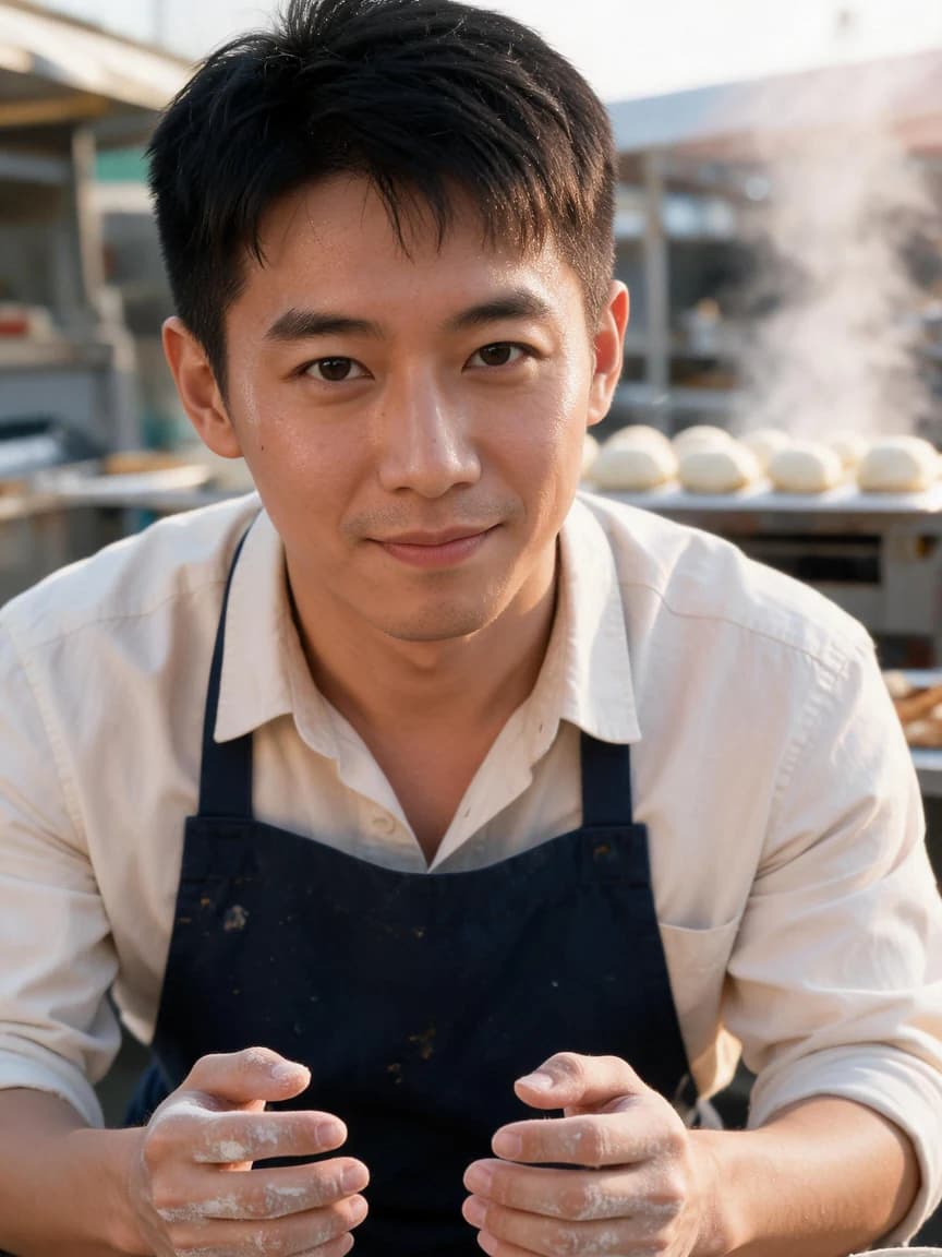 Jiang Qing，breakfast-stall owner · Early Morning Bakery: Reconciliation 588