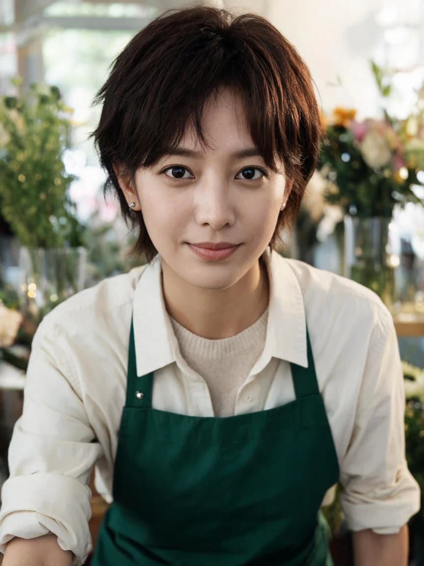 He Ting，flower shop designer · The Corner Florist: Distance 593
