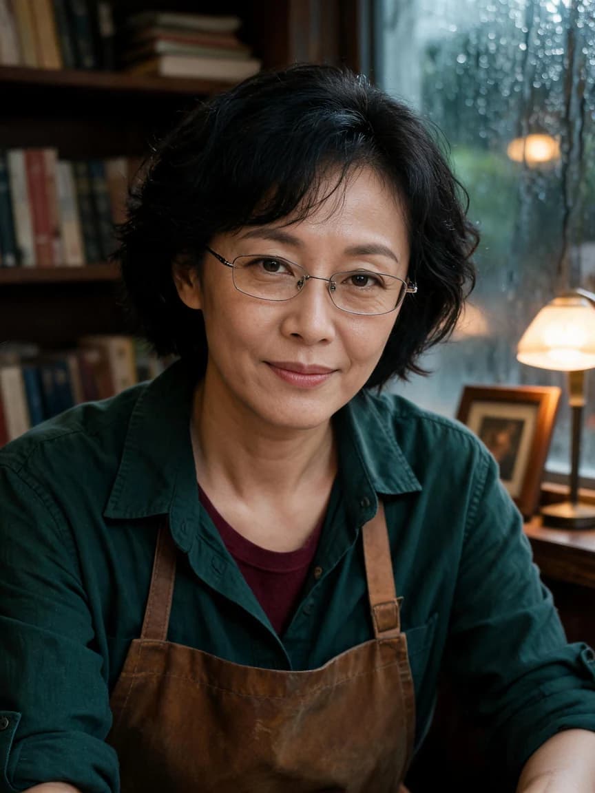 Chen He，used-bookshop owner · Post-Rain Bookstore: Invitation 601