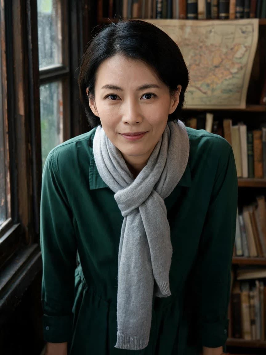 An Qing，old-bookshop keeper · Post-Rain Bookstore: Promise 613