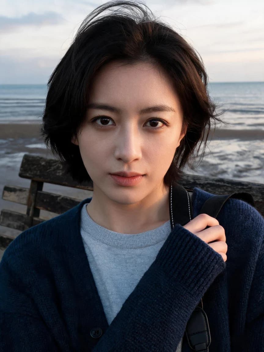 Qi Wei，coastal photographer · The Seaside Bench: Promise 619
